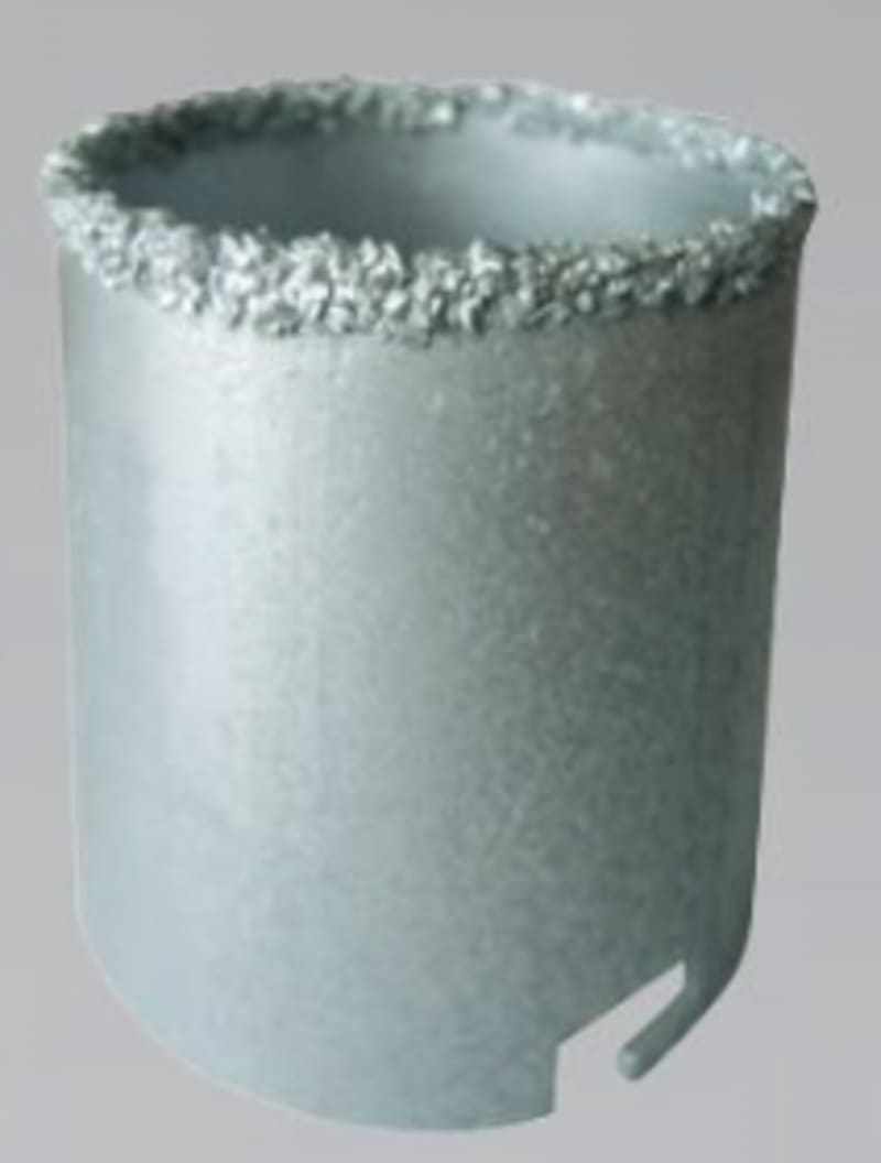 Scie trépan concrétion carbure haut. 55 mm Ø 53