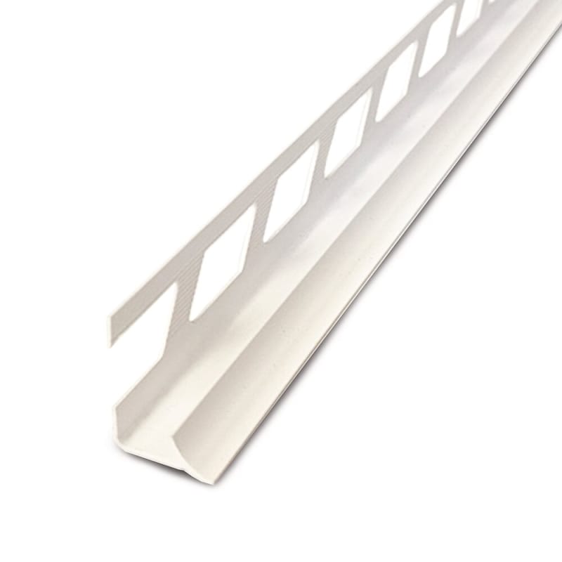 Joint d'angle 10 mm pvc blanc 2.5 m