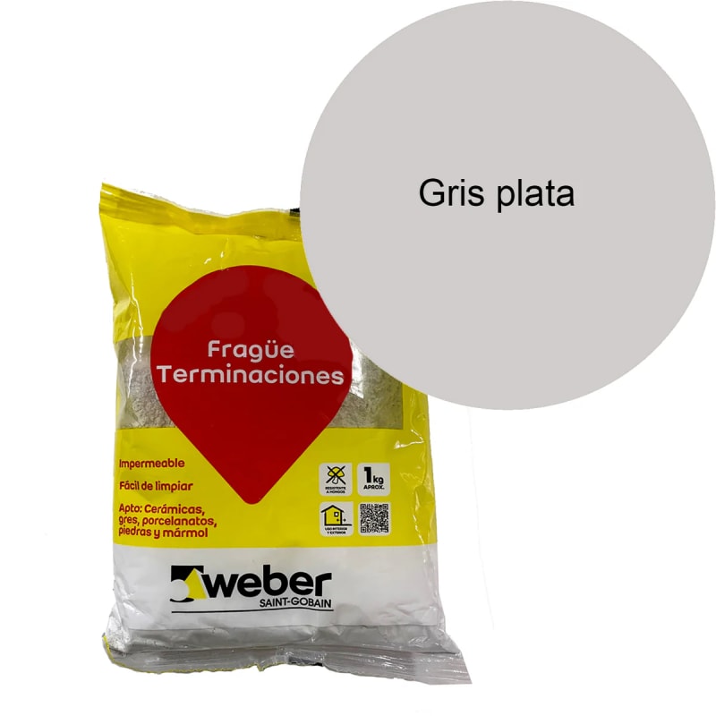 Weber.color Premium plata - 5 Kg