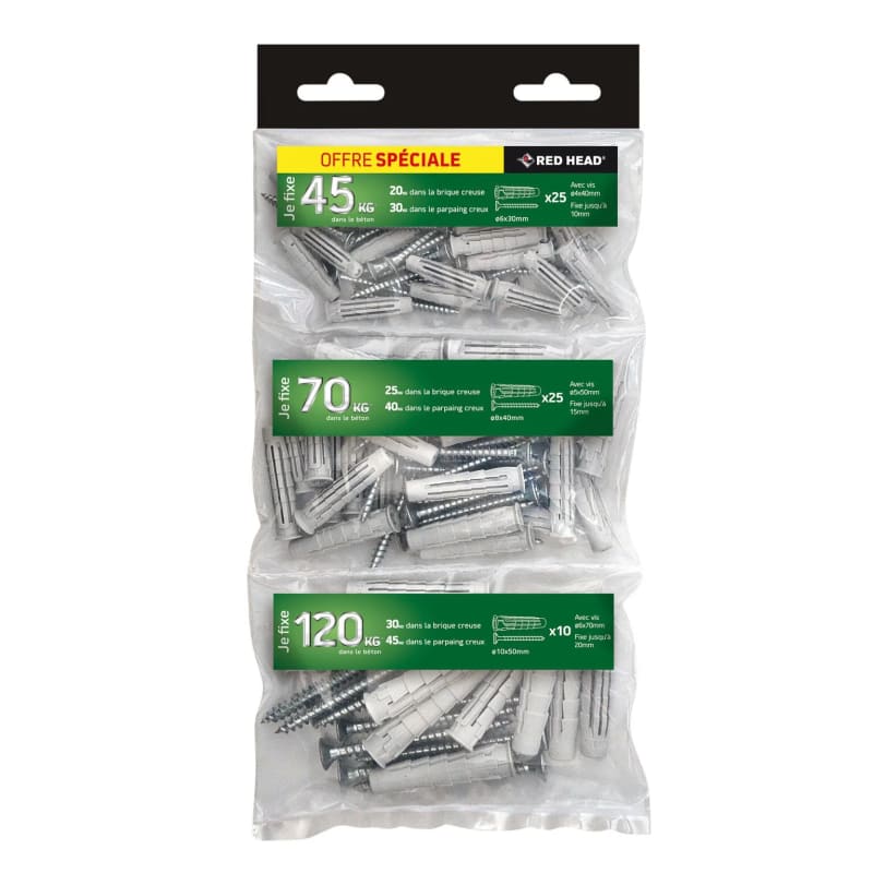 Cheville Noro Tech Ø 10 x 50 mm / 8 unités - RH