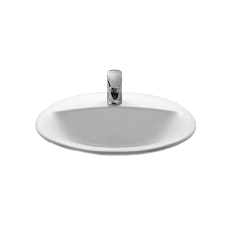 Vasque à encastrer en porcelaine traitée easy clean 54 