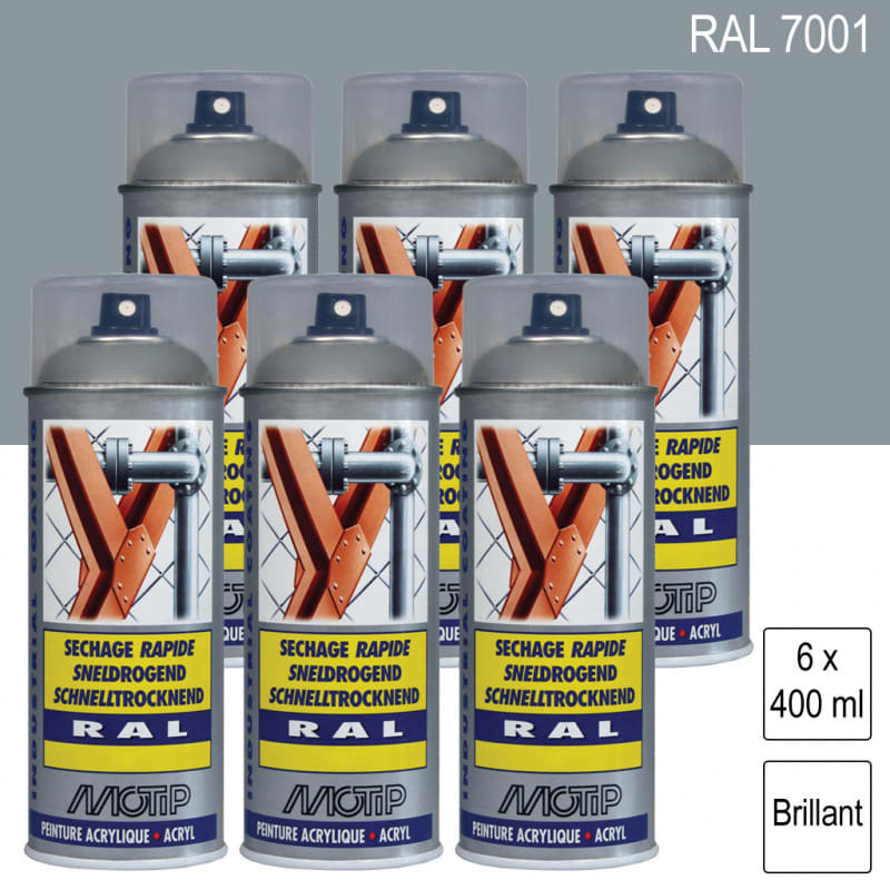 Xzm oxirite aérosol brillant gris argent - 400 ml