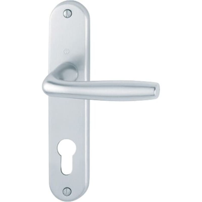 Garniture monobloc en aluminium Clé I Roissy - Hoppe