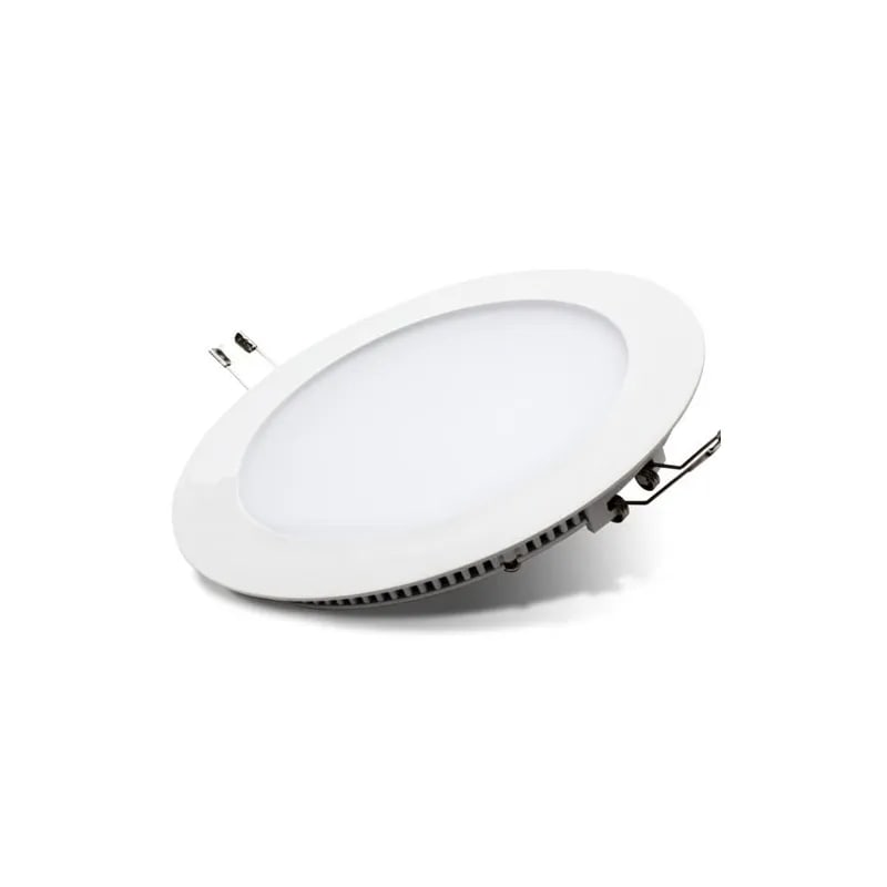 Panneau Led rond 120 mm 6w 4000k satiné - Aslo