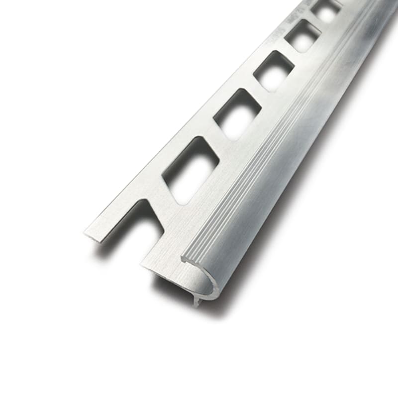 Nez de marche 11 mm florentin aluminium brut 2.5 m