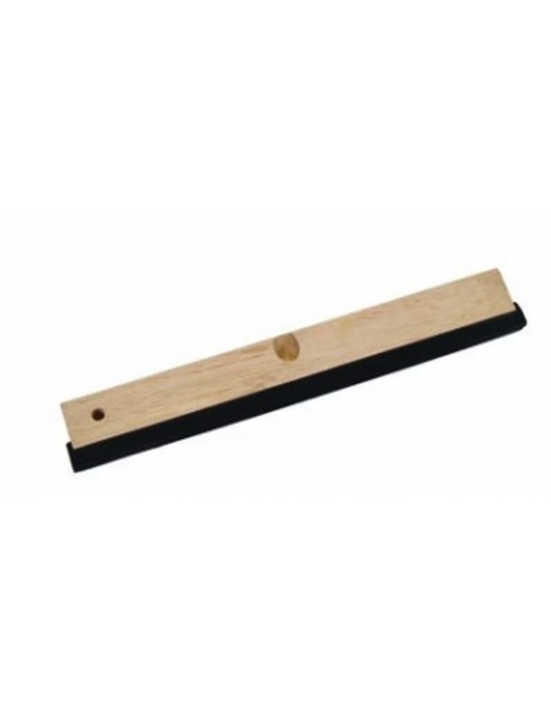 Raclette double mousse en bois 440 mm