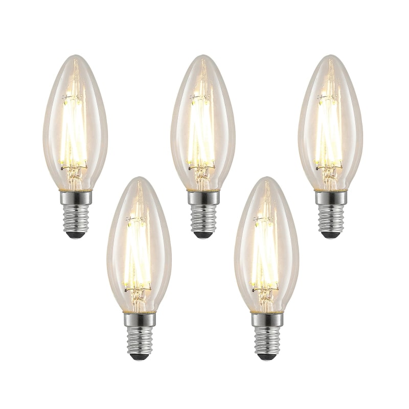 Ampoule bougie Led à filament E14 4 w 4000 k - Aslo