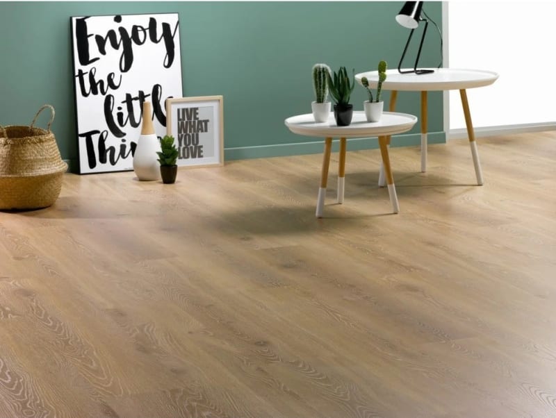 Rapido F50 merisier Dim 1290 x 194 x 7 mm - 2.753 m²*
