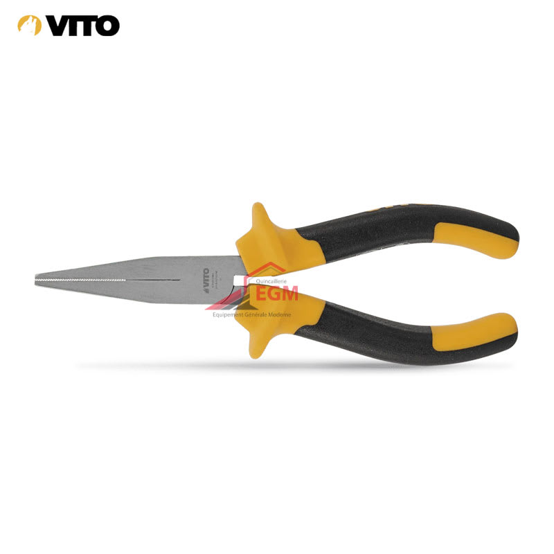 Pince bec plat 150 mm - Vito