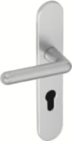 Ensemble Golf aluminium anodisé argent à condamnation -