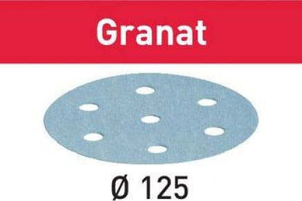 Abrasif Granat Stickfix Ø 125/90 P240 / 100 unités - Fe