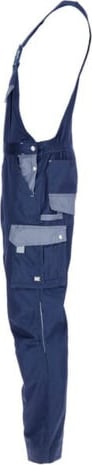 Salopette bleu marine-gris poly-coton taille 44 - Vito
