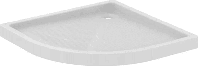 Receveur grès 1/4 cercle extra-plat 90 x 90 cm