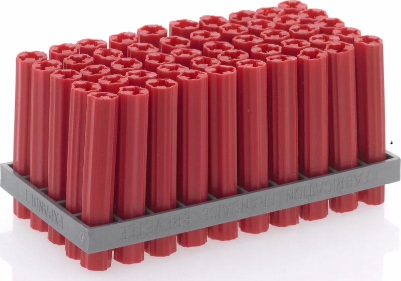 Cheville en grille orange Ø 10 x 50 mm / 25 unités - RH