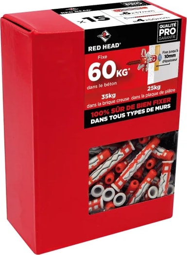 Cheville en V multi-matériaux Ø 8 x 62 mm / C 130 unité