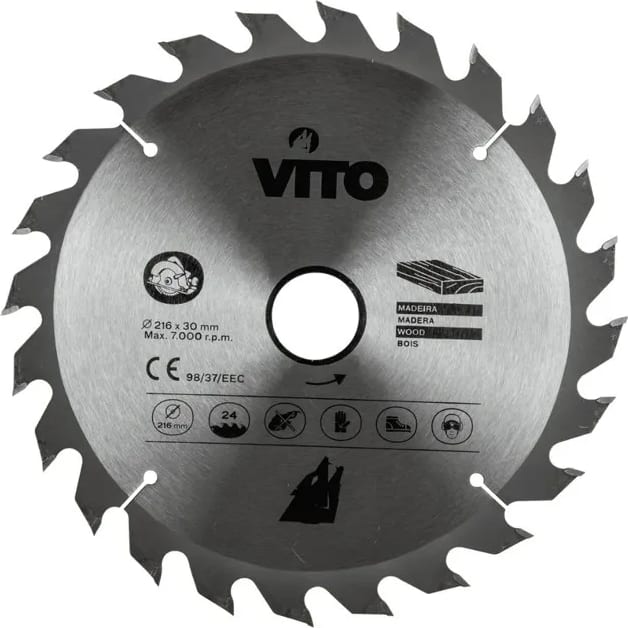 Lames pour scie circulaire 216 x 30 - Vito