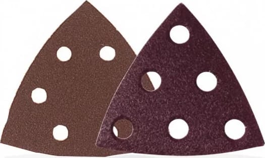 Patin triang. velcro 6 trous 94 x 94 cm grain 120 / 6 p