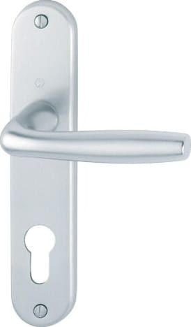Garniture libre en aluminium Clé I Roissy - Hoppe