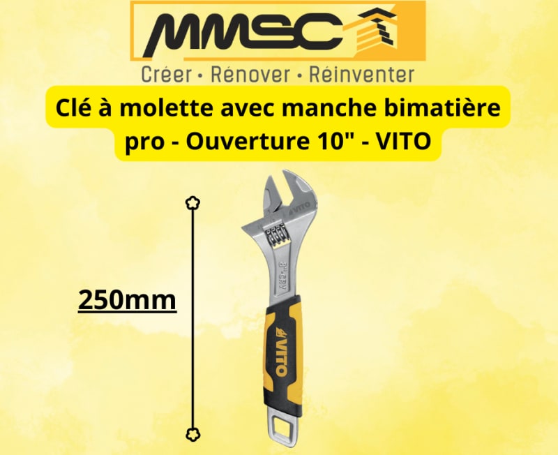 Clé en T multident (XZN) manche bi-matière M6 - Vito