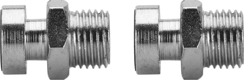 Jeu de 2 raccords filet mâle baïonnette-écrou - Vito
