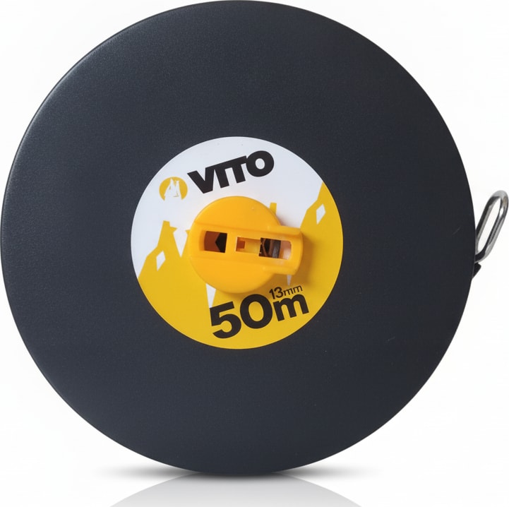 Mesure à ruban fibre de verre basic 50 m x 13 mm - Vito