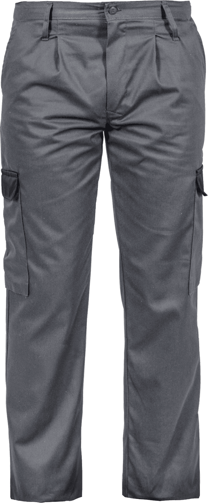 Pantalon de travail gris-noir poly-coton taille 50 - Vito