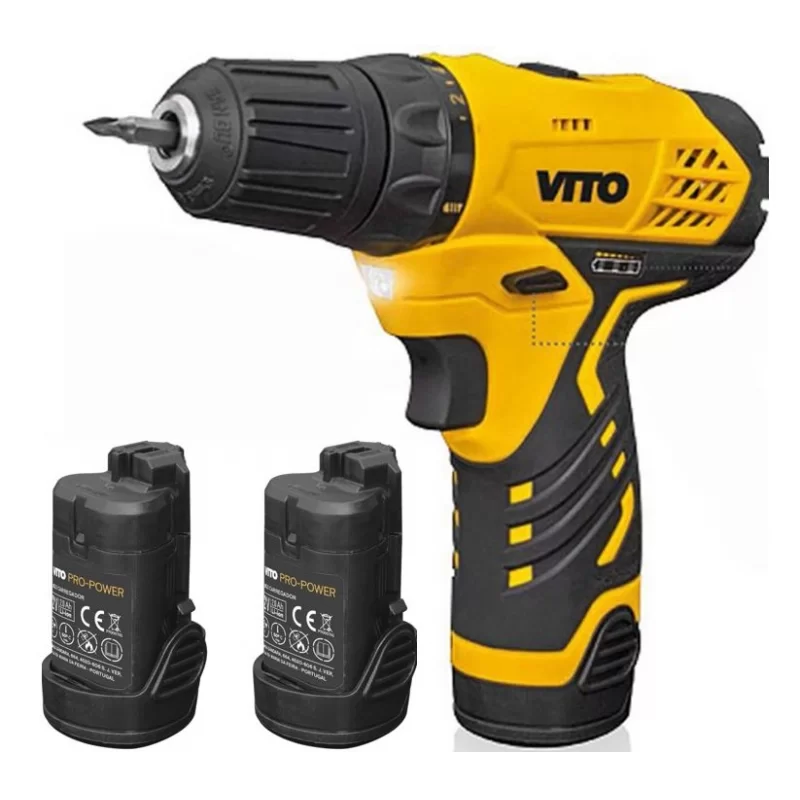 Visseuse sans fil 12 v 2 bat - 2.0 mah - charge 1h - Vito