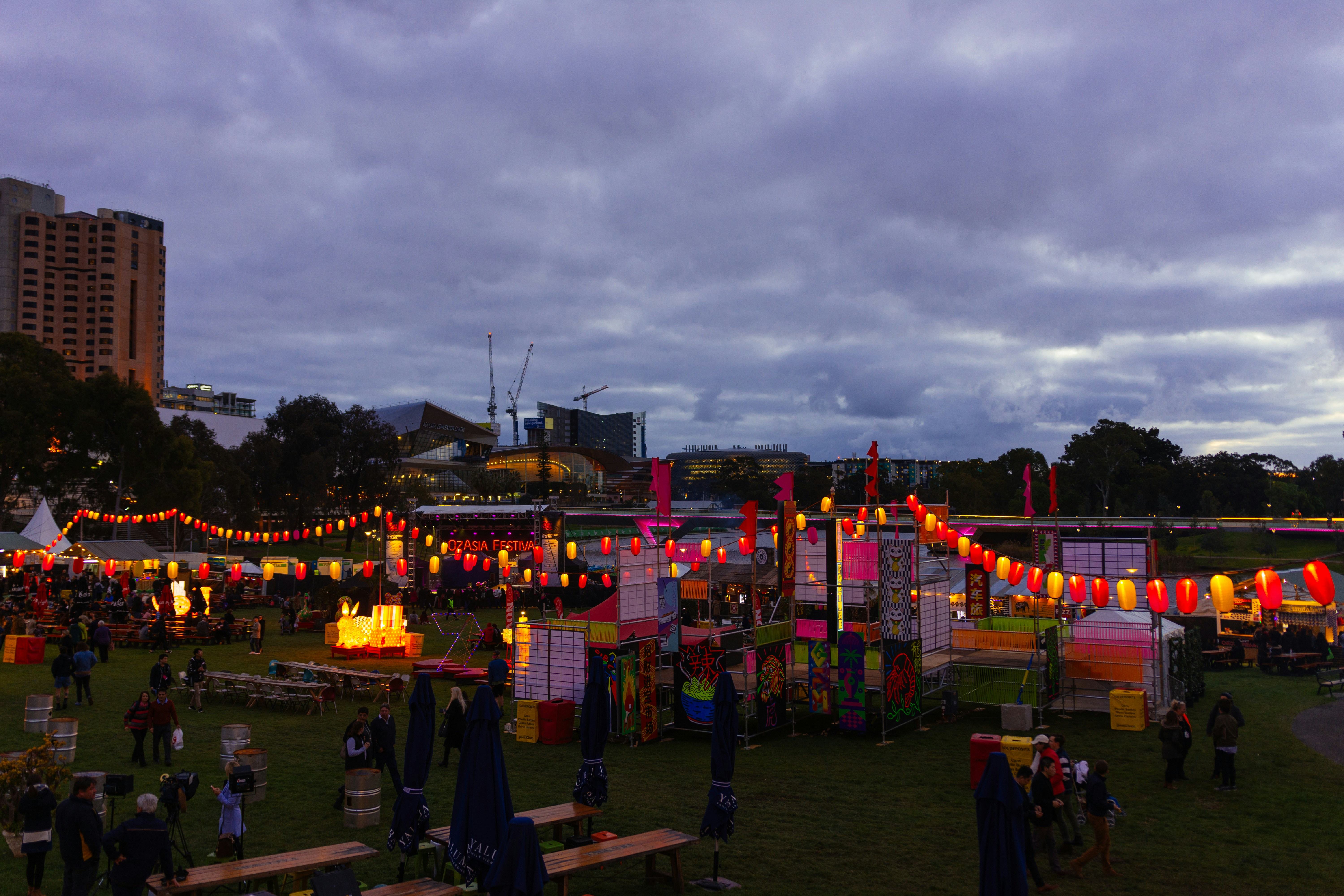 Heritage Festival Aerial View