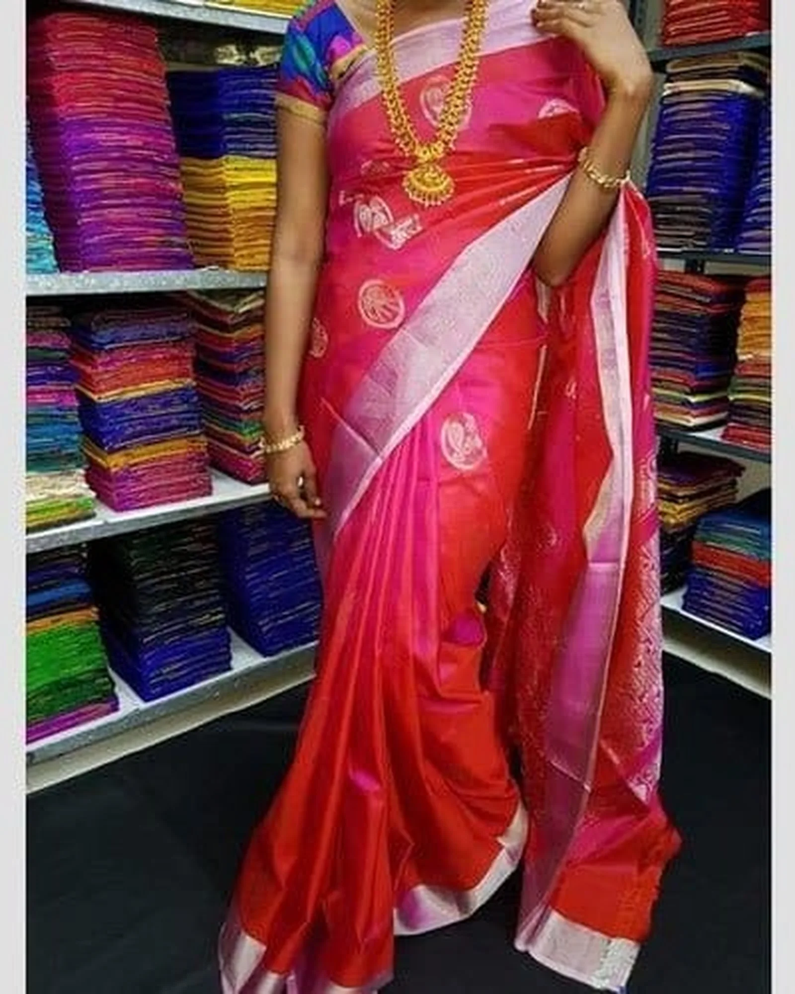 Uppada silver border sarees