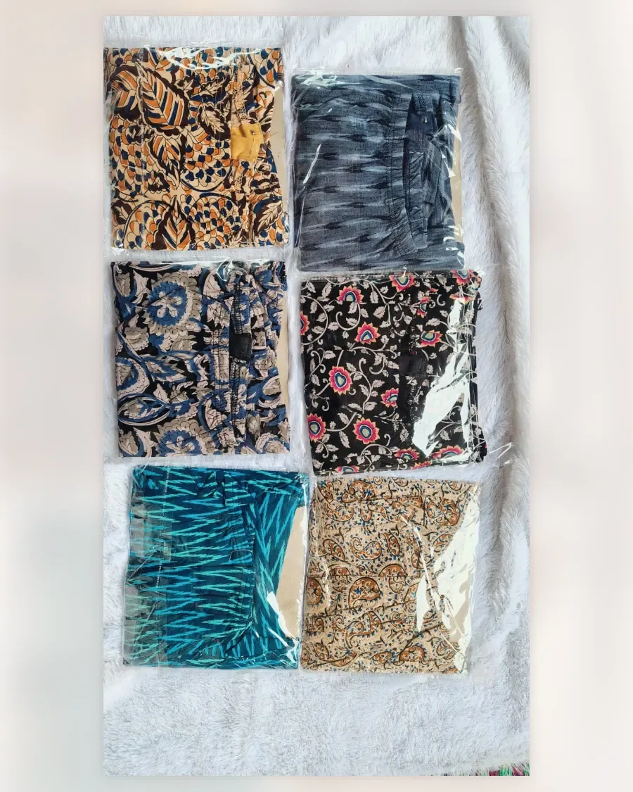 kalamkari cotton blouse sub image 1