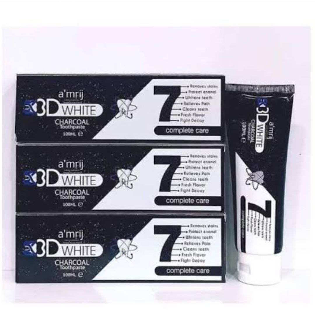 Amrij 3d white  charcol