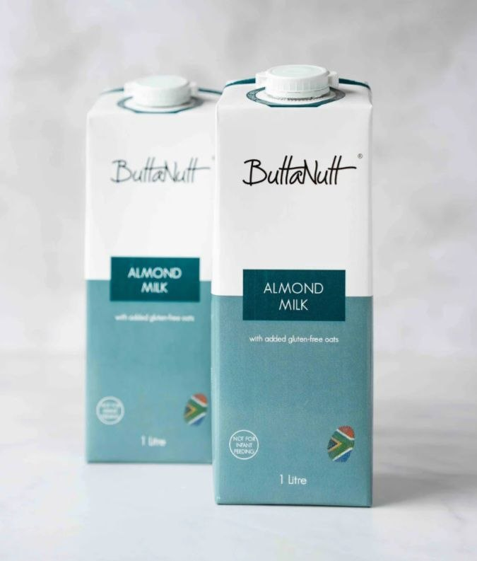 Almond milk carton 