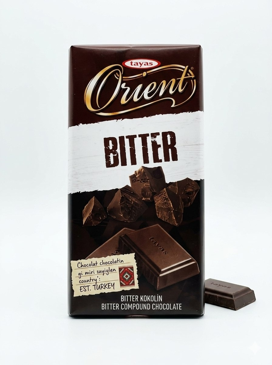Bitter 80g checolat