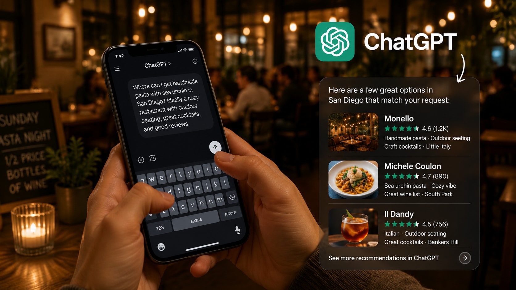 How to Get ChatGPT Restaurant Recommendations That Actually Work