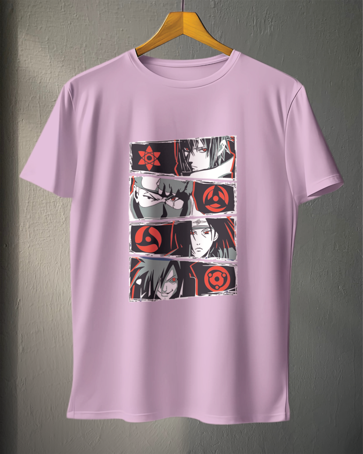 Oversized Anime Graphic Lavender Tee – Premium Cotton | CoolTeees 2