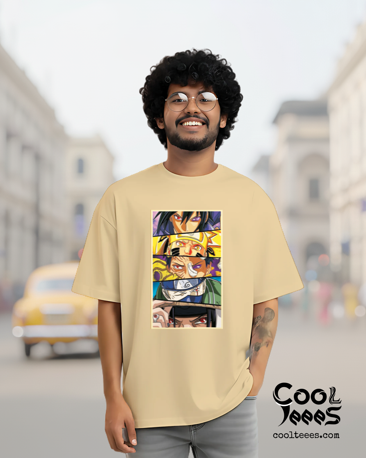 Naruto “Battle Ready” Oversized T-Shirt – Premium Cotton 0