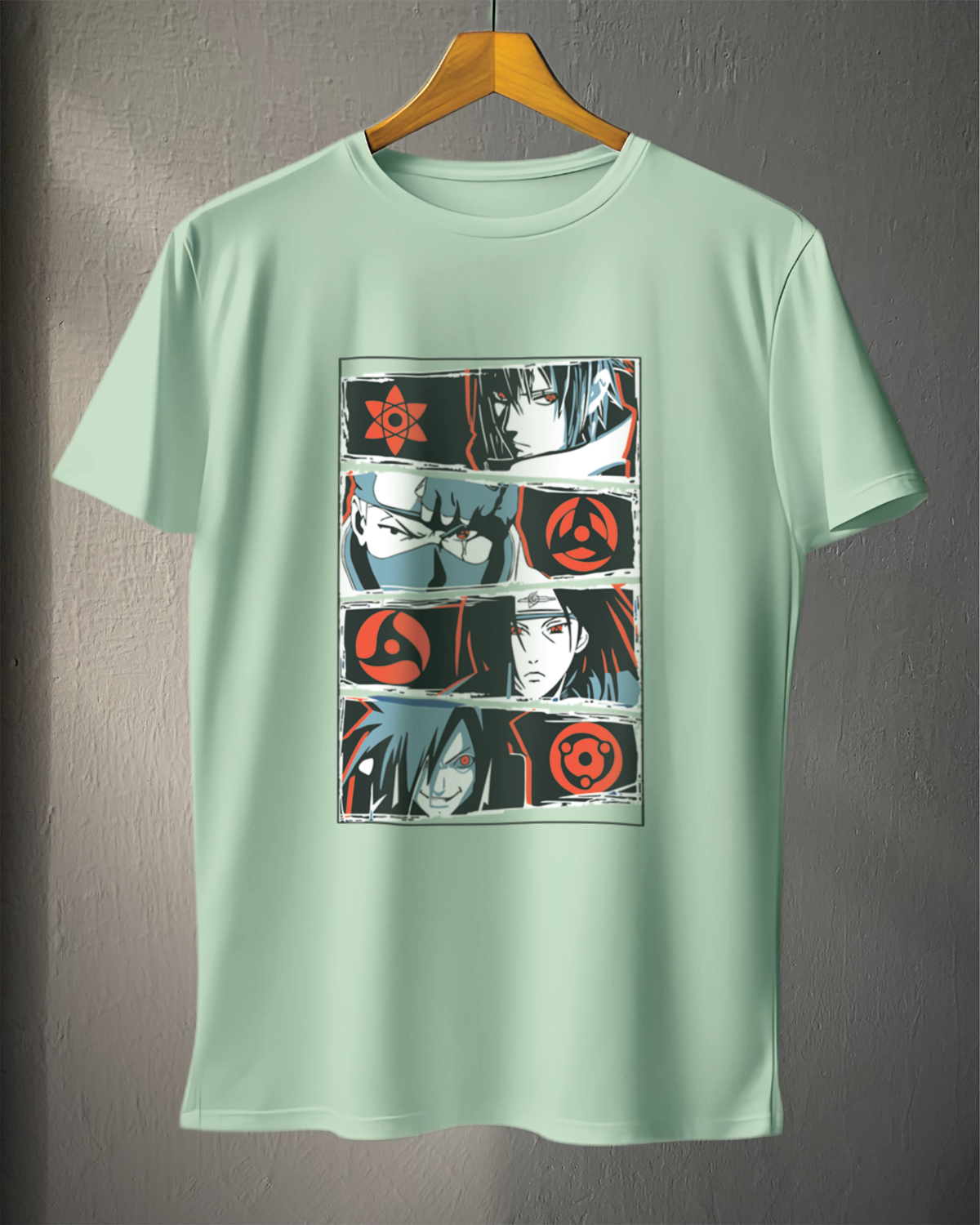 Oversized Anime Graphic Tee – Premium Cotton Round-Neck 2