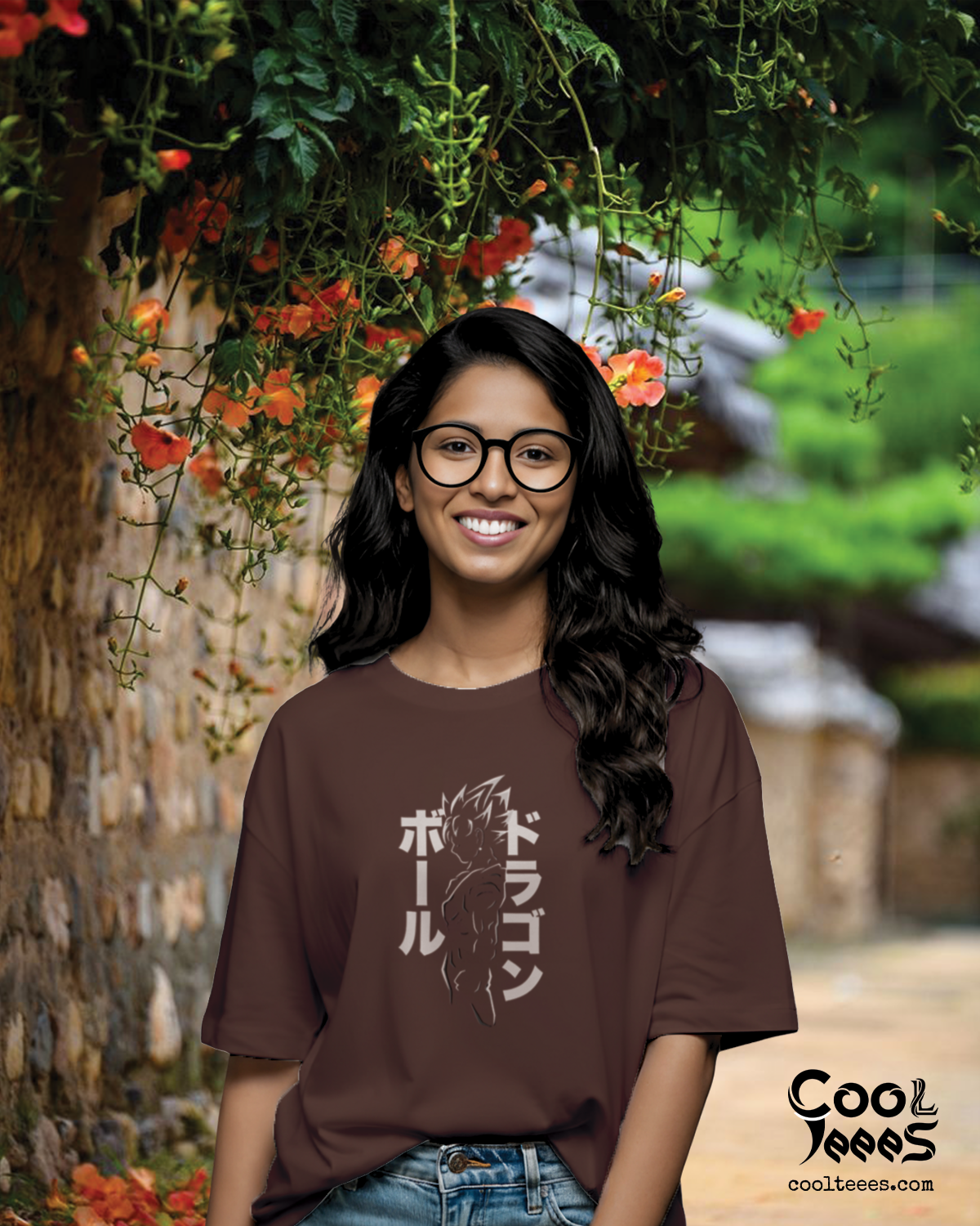 Naruto Graphics Oversized T-Shirt – Premium Cotton Round-Neck 1