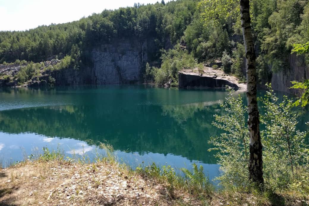 Lake where the ceremony will take place