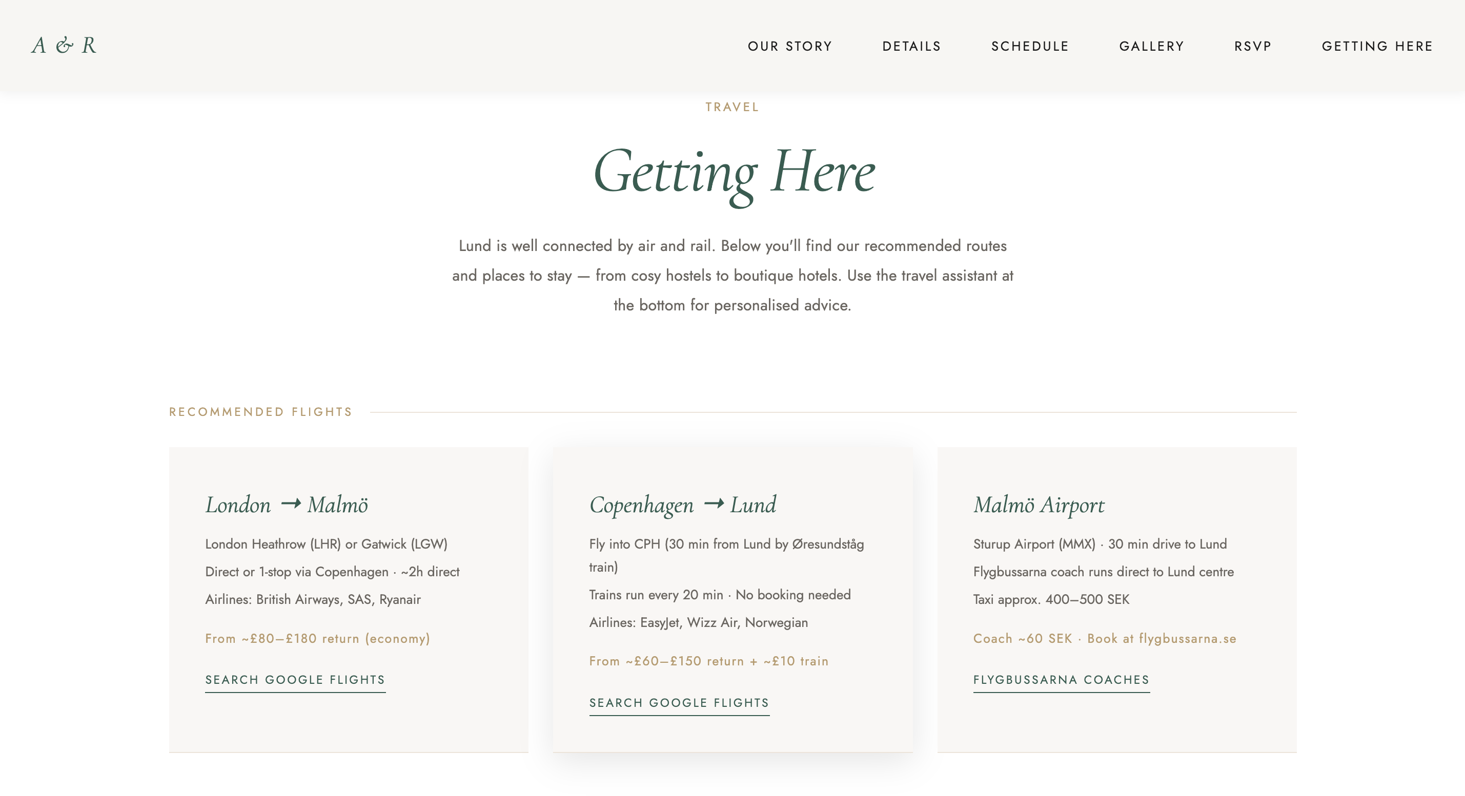 Flight and Hotel Logistics