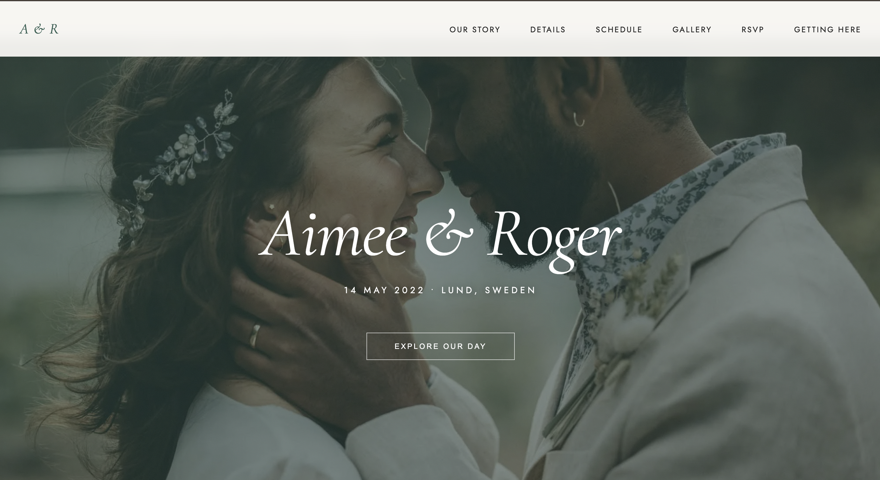Aimee and Roger Wedding