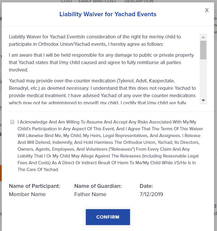Father_Logged_In_Member_Profile_Membership_Tab_Liability_Waiver