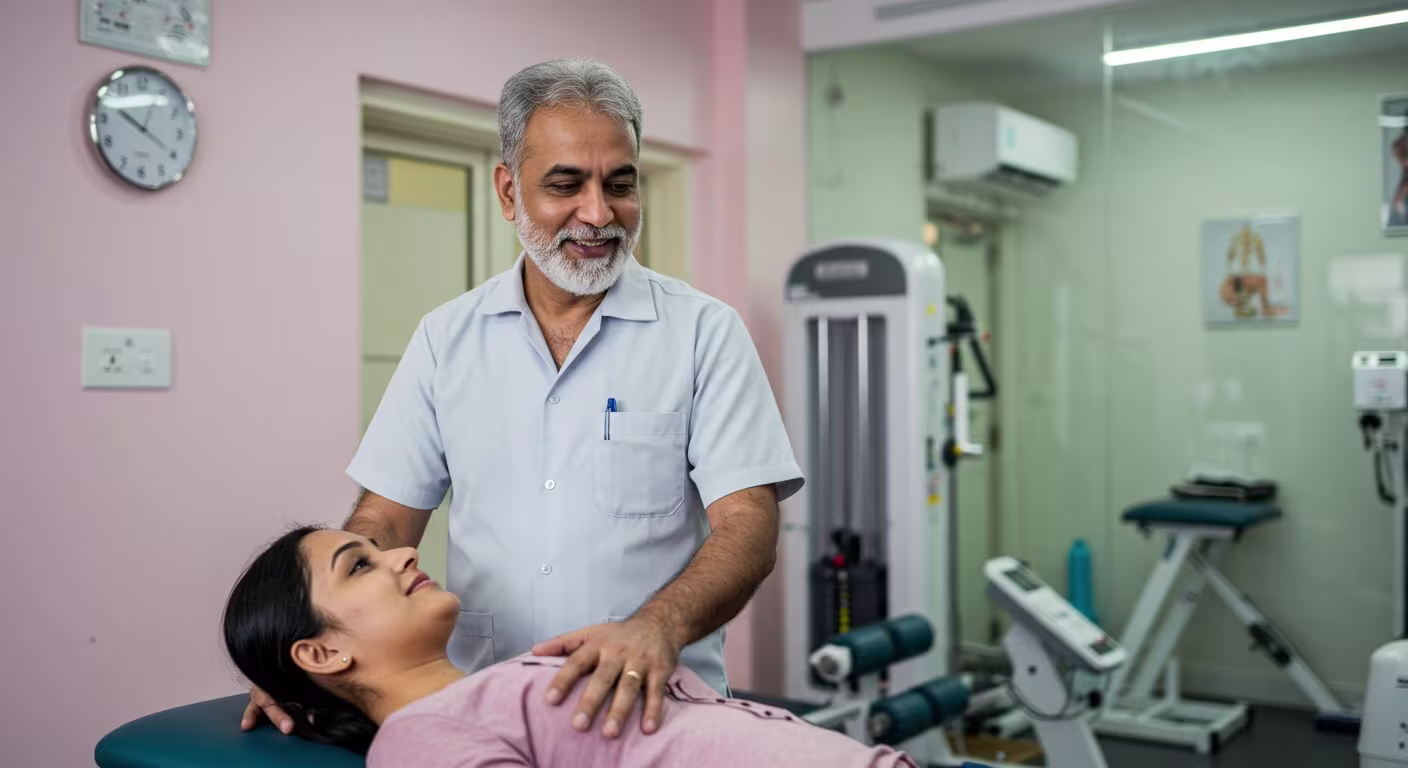 Modern physiotherapy clinic
