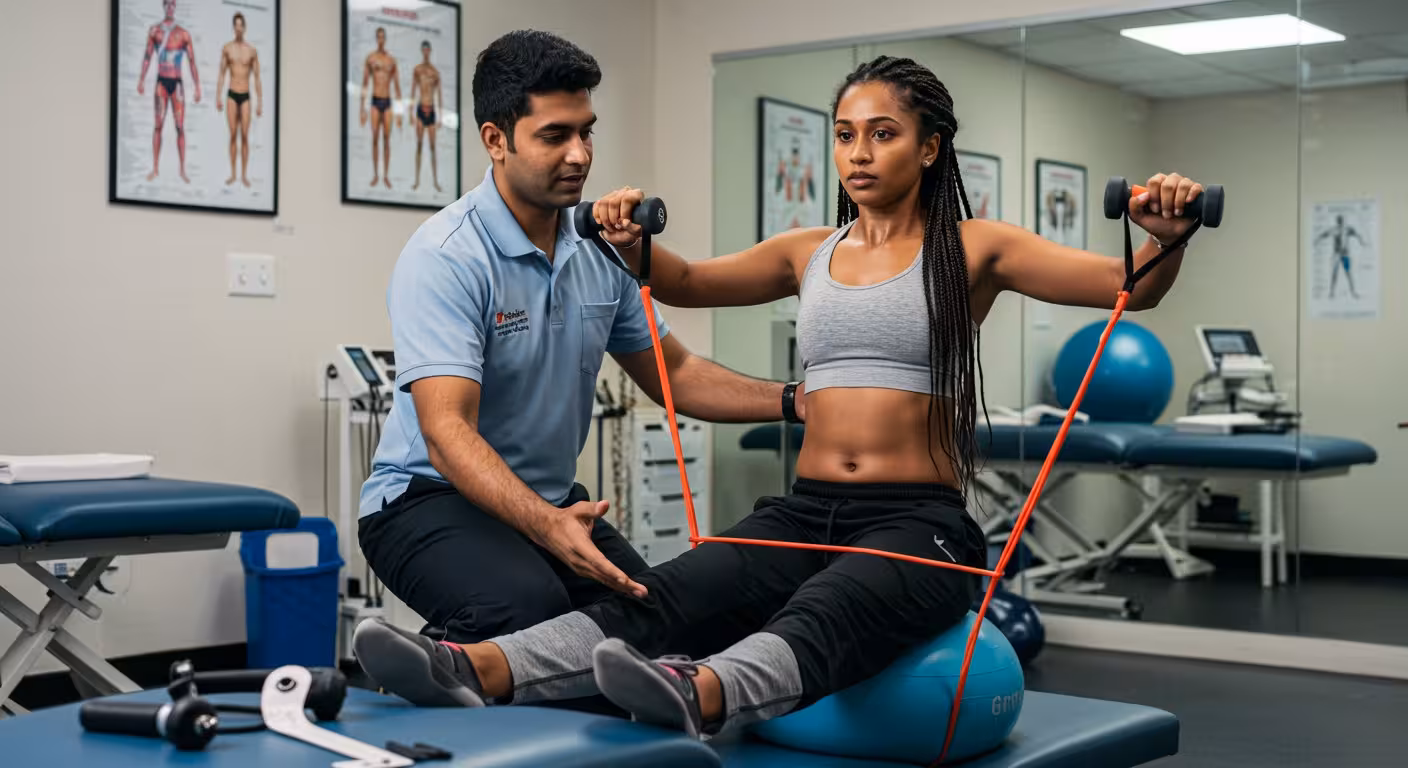 Sports rehabilitation physiotherapy