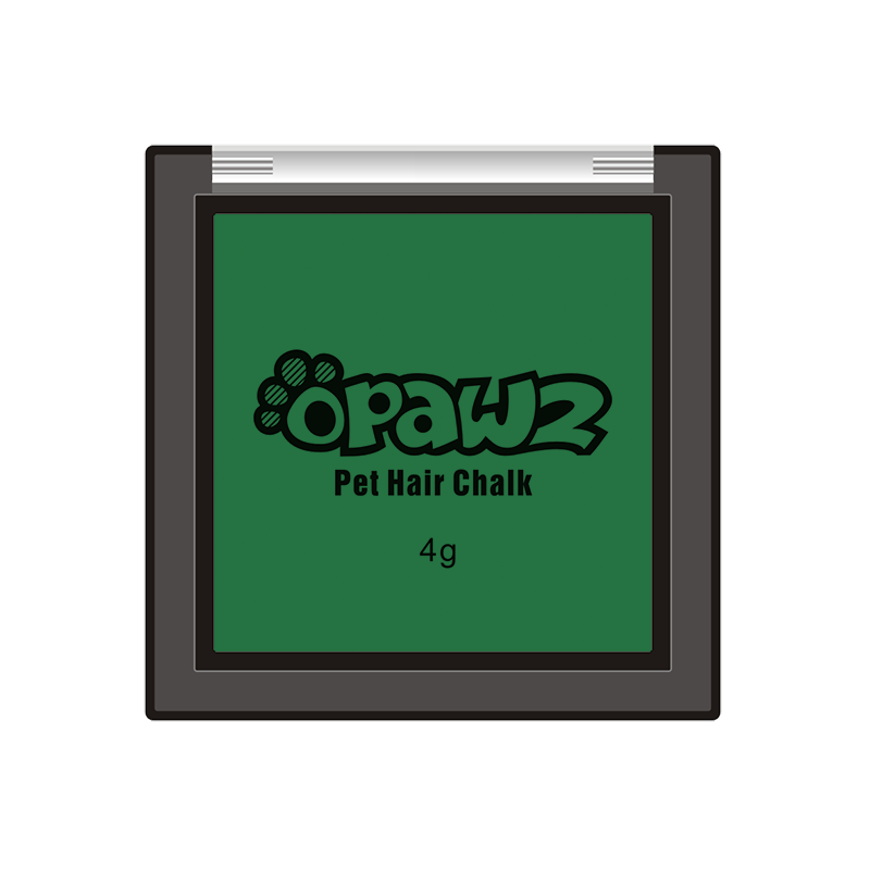 צבע גיר לשיער חיות מחמד - ירוק