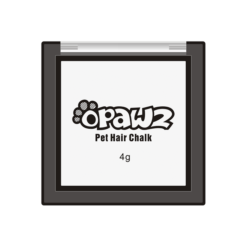 צבע זמני לפרווה - לבן