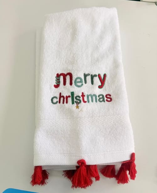 Toalla Merry Rojo&Verde