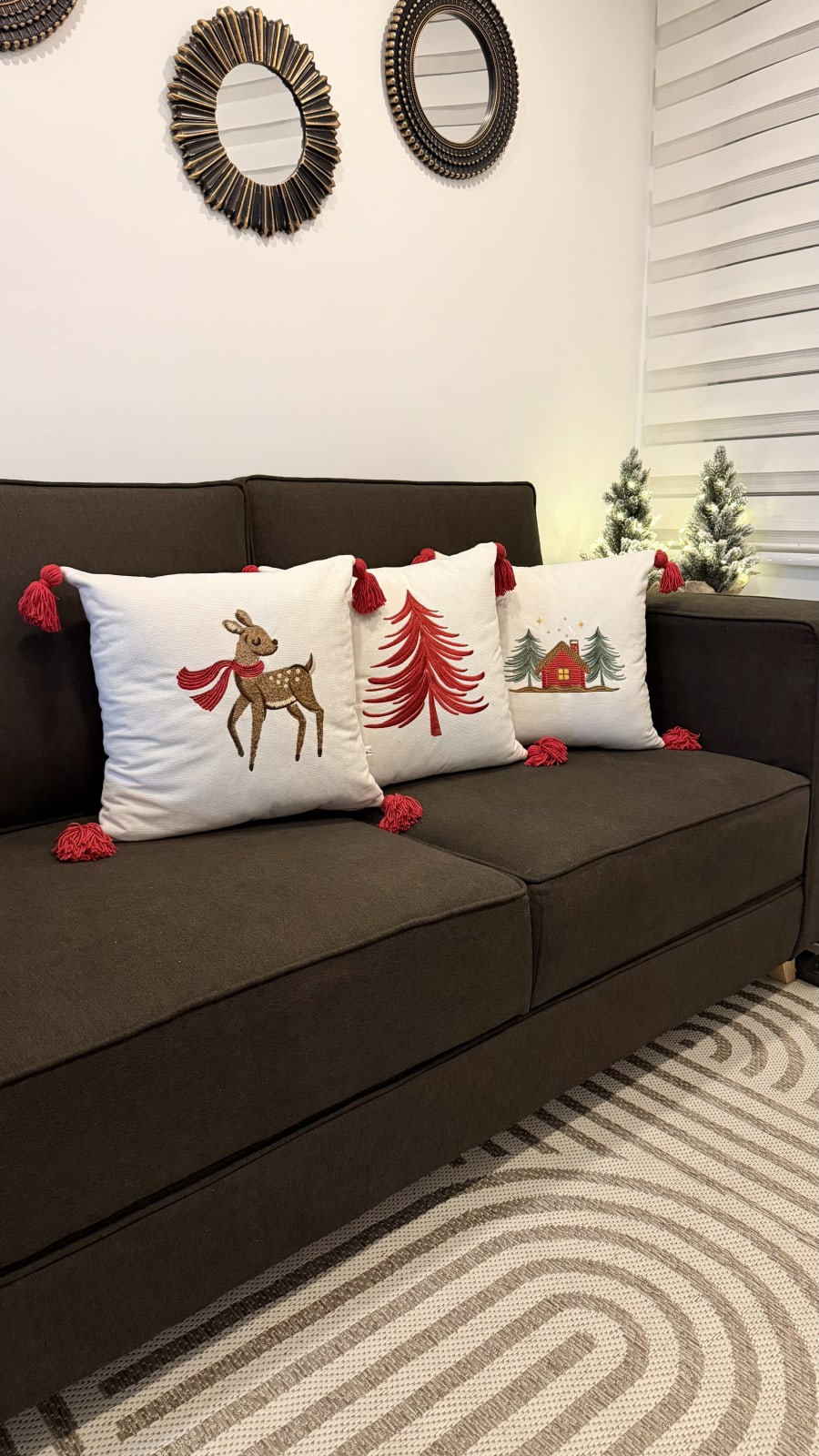 Set Reno Rojo x 3 1
