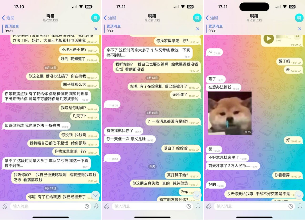 陶依林欠钱不还