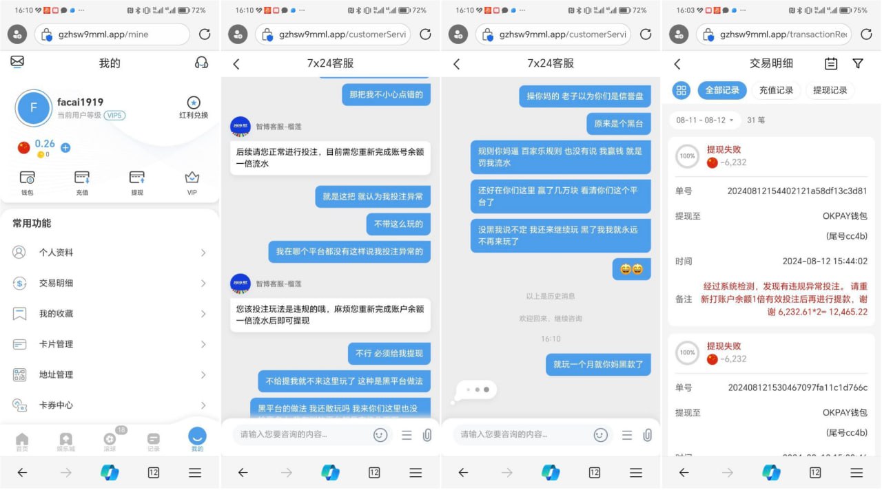 智博体育黑款案件